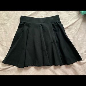 H&M Black Skater Skirt